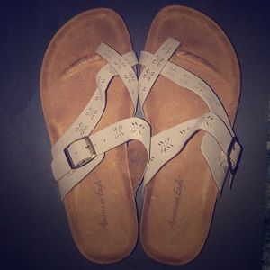 American Eagle Footbed Sandals
